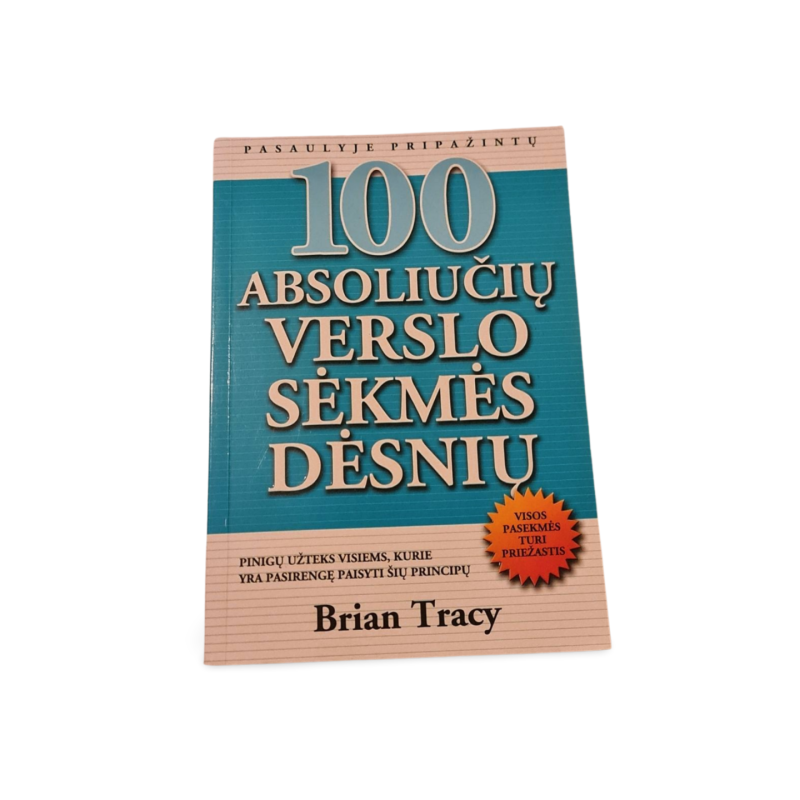100 absoliučių verslo sėkmės dėsnių  Brian Tracy