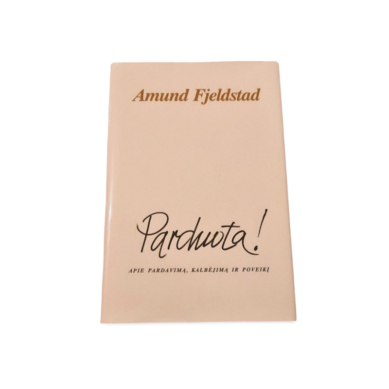 Parduota!  Amund Fjeldstad
