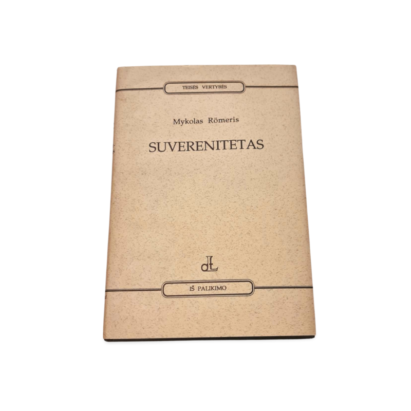 Suverenitetas  Mykolas Römeris