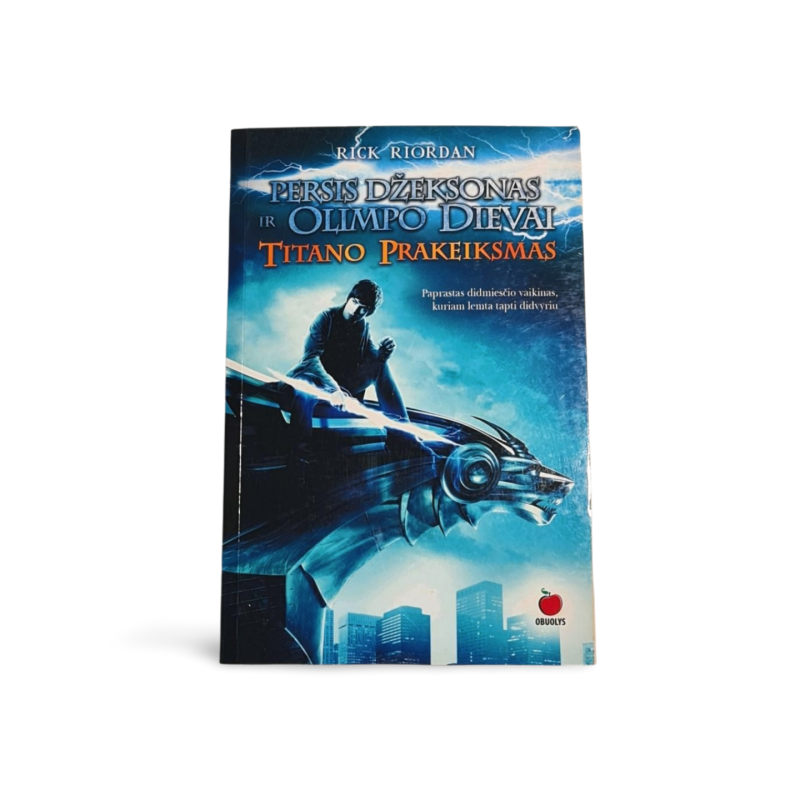 Persis Džeksonas ir Olimpo dievai Titano prakeiksmas Rick Riordan