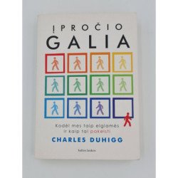 Įpročio Galia Kodėl mes taip elgiamės ir kaip tai pakeisti  Charles Duhigg
