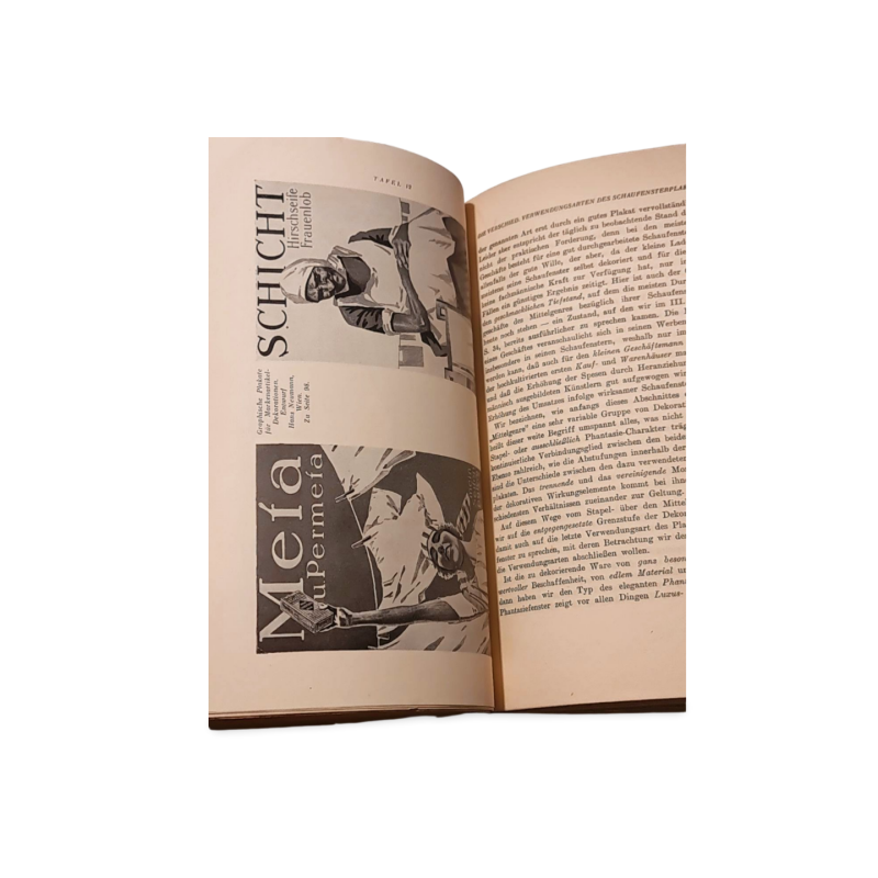 Wolf Sluyterman von Langeweyde Das Künstlerplakat im modernen Schaufenster 1927