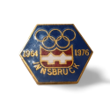 IA Austria Innsbruck 1964 1976 olimpinis atminimo ženklelis
