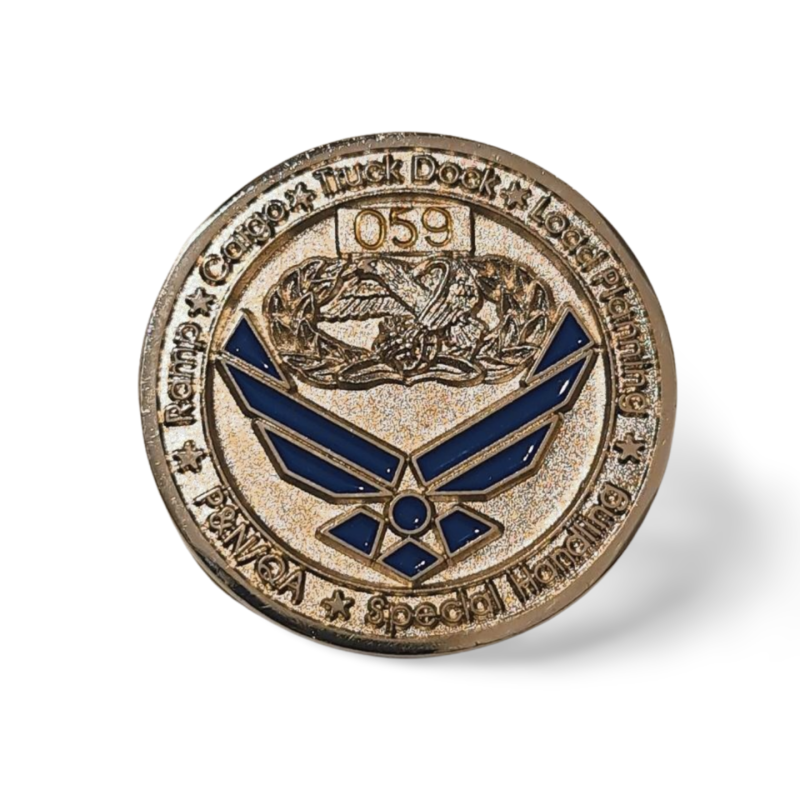 723rd Air Mobility Squadron Ramstein Team Freight iššūkio moneta