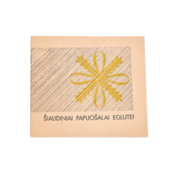 Šiaudiniai papuošalai eglutei J. Kriščiūnas D. Ališauskaitė