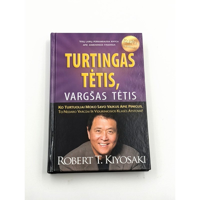 Turtingas tėtis, vargšas tėtis – Robert T. Kiyosaki