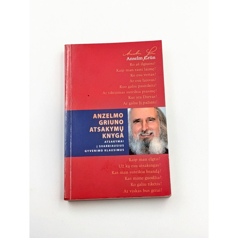 Anzelmo Griuno atsakymų knyga – Anselm Grün