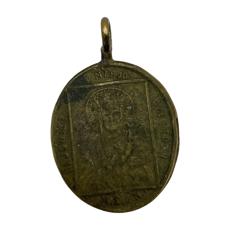 Senas Medalionas su Jėzumi