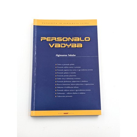 Personalo vadyba – Algimantas Sakalas