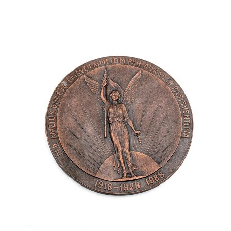 Lietuvos nepriklausomybės 70-mečio sieninis atminimo medalis – 1918–1988