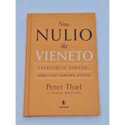 Peter Thiel  NUO NULIO IKI VIENETO
