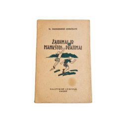 VL. Saudargienės Siminskaitės 1942 m.  Rinkinys Žaidimai, Pratimai ir Mankštos