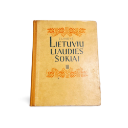 Lietuvių Liaudies Šokiai III J. Lingio Šokio Kolekcija