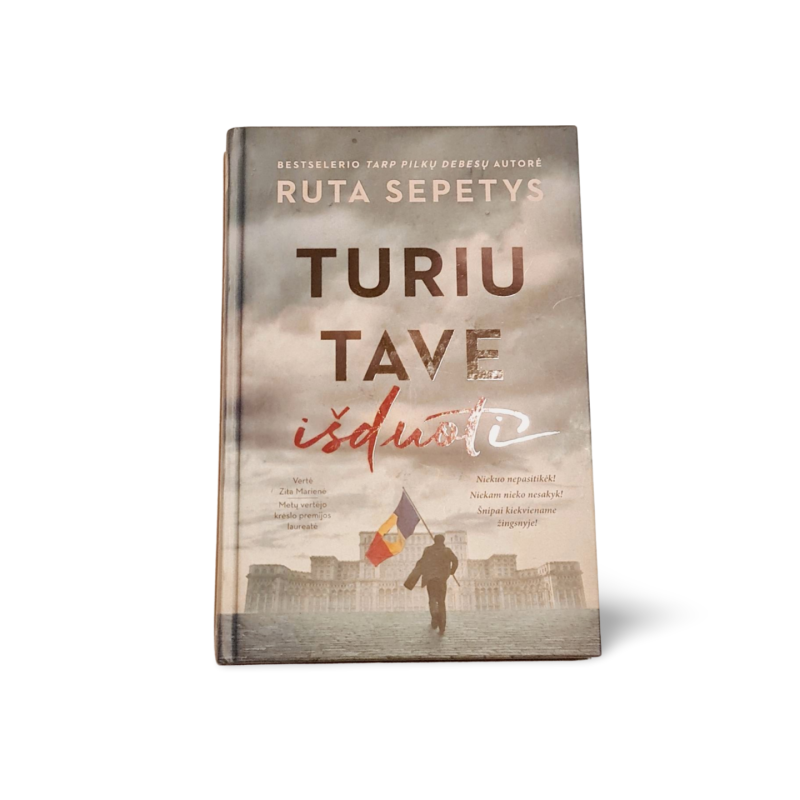 Knyga Turiu tave išduoti Ruta Sepetys