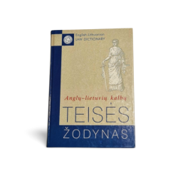 Anglų lietuvių kalbų teisės žodynas